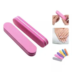 Multicolor Sponge Nail Files Buffer 2 Pc